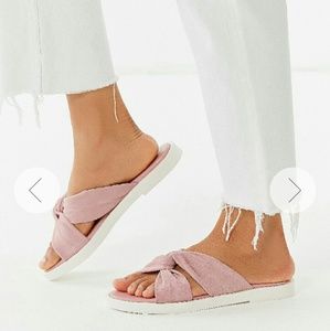 NWOT Genuine Suede Sandal